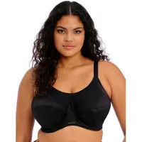 Elomi Energise Grote maten Sport bh – Zwart - 85H