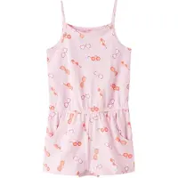 Name it MINI playsuit lichtroze Meisjes Katoen Ronde hals All over print - maat 98