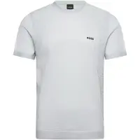 HUGO BOSS t-shirt Boss Green grijs katoen ronde hals