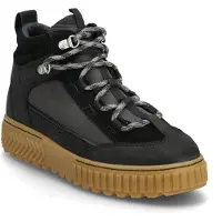 Sorel - Dameslaarzen - Ona Ave Peak Boot WP W Black Jet voor Dames van Nylon - Maat 8,5 US - Zwart