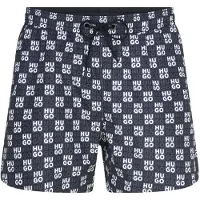 HUGO underwear Zwemshorts 'AARON' navy / zwart / wit