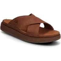 Timberland Men Casco Cove Slide Sandal Rust Full Grain-Schoenmaat 41,5