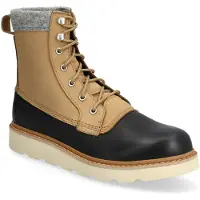 Sorel Veterboots 'SLABTOWN 62 CARIBOU' karamel / grijs gemêleerd / zwart