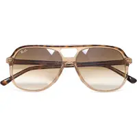 Ray-Ban Bill RB2198 129251 gepolijst havana op transparant bruin lichtbruin gradiënt zonnebril