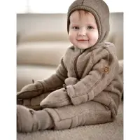 Mikk-Line Overall - Wolle - Melange Denver - - 1 Jahr (80) - Overalls