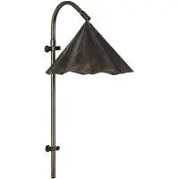 House Doctor Flola wandlamp 51 cm Antiek bruin