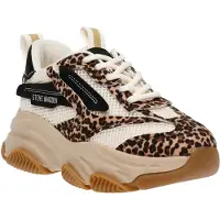Steve madden Possession chunky sneakers bruin/panterprint Meisjes Imitatieleer - maat 31