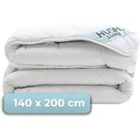 HUSH. Living HUSH Living - 4 Seizoenen Dekbed - 140x200 cm - Tweepersoons - 200+300 Gsm - Warm, Ademend en Lichtgewicht - Wit