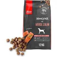 Rosewood Best For Your Friend by Hondenbrokken Zalm 12 kg - Hondenvoer - Tarwevrij - 30% Verse Zalm