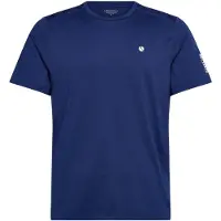 Björn Borg Tennisshirt Men Ace Mesh Panel Blue Depths-S