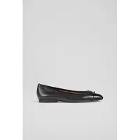 Lk bennett Kara Flats Black Size: 41 | Ballerina Shoes Outlet | Dames | Zwart
