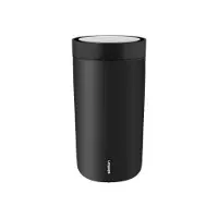 Stelton - To Go Click Vacuum Insulated Cup - Soft Black - 0.2 l