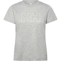 Helly Hansen Tech Logo T-shirt Met Korte Mouwen Grijs XL Vrouw