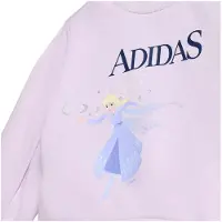 Adidas Trainingspak 'Disney Die Eiskönigin' navy / lichtblauw / sering / wit