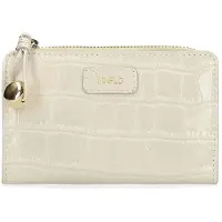 Manfield Witte lakleren portemonnee | Maat Onesize