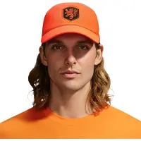 Nike Nederland Club Pet Oranje Zwart Wit | M-L