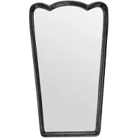 House Doctor Jamp spiegel zwart 90x52cm - 900000336