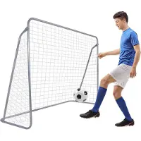 Springos Voetbal trainingsdoel - - 240 x 170 cm - Staal - Unisex - Volwassenen