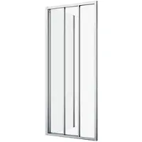 Sealskin Zijwand Hooked - 90x200cm - 6mm Veiligheidsglas - Mat Zwart