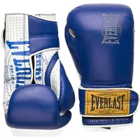 Everlast 1910 Sparring Hook&loop Artificial Leather Boxing Gloves Blauw 16 oz