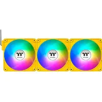 Thermaltake CT120 EX ARGB Sync PC Cooling Fan Bumblebee 3 Pack PC-ventilator Geel (b x h x d) 120 x 120 x 25 mm