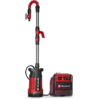 Einhell Accu Regentonpomp - GE-PP 36 RB-A Li Solo - Power X-Change - 36 V/Li-ion - Max. levercapaciteit: 4.500 l/u - Max. opvoerhoogte: 30 m - Max. dompeldiepte: 4 m - Excl. accu en lader