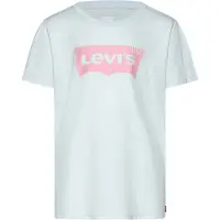 Levi's T-shirt blauw Meisjes Katoen Ronde hals Logo - maat 158