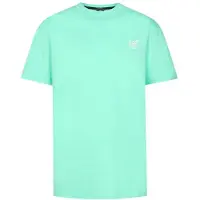 Petrol Industries T-shirt groen Jongens Katoen Ronde hals Printopdruk - maat 164