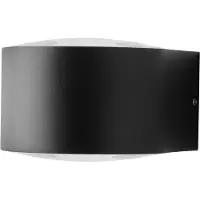 Loom Design Frey Ip65 Wandlamp Zwart - Wandlampen Aluminium Black - 808-001