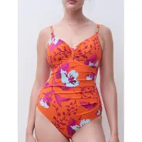 Chantelle Icon Swimwear Painted Flowers Maat: D70 | Badpakken Outlet | Dames | Oranje