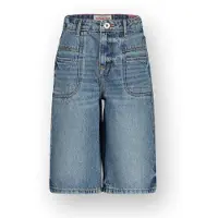 Vingino Bermuda Jeans Drew Meisje Blauw 134