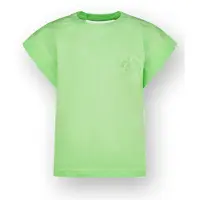 Vingino T-shirt groen Meisjes Katoen Ronde hals Effen - maat 128