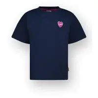 Vingino Girls Hannemare T-shirt Dark Blue Size: 10 | T-shirts Outlet | kids | Blauw