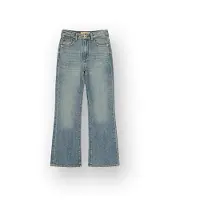 Vingino flared jeans light blue denim Blauw Effen - maat 158