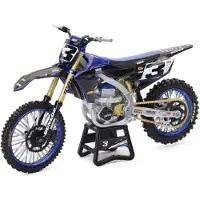 Newray 1:6 schaal Toy Team YZ450F Eli Tomac #3 W/#1 SX/MX crossmotor