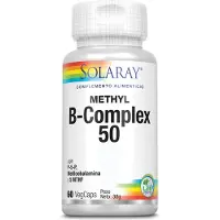 Solaray Methyl B-complex 50 Capsules 60 Eenheden