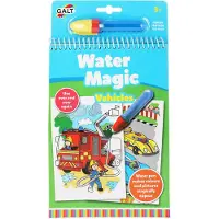 Galt - Water Magic - Voertuigen - Kleurboek 3 jaar - Water kleurboek