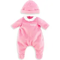 Corolle Mon Premier Poupon pyjama met muts roze babypop 30 cm