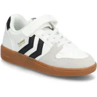Hummel Sneakers 'Handball Perfekt' lichtgrijs / zwart / wit