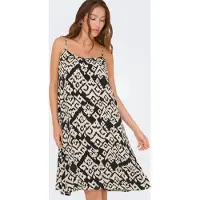 ONLY Zomerjurk 'ONLMai' taupe / zwart