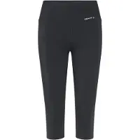 Craft - Women's Essence Capri 3 - Hardlooplegging L, zwart