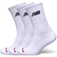 New Balance Kousen Everyday Crew 3-Pak - Wit