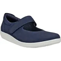 Ecco SOFT 2.0 Dames Instappers - Blauw