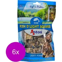 Antos Fish D'Light Squared - Hondensnacks - 6 x Vis 100 g