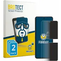 BROTECT - privacy screenprotector voor Motorola Razr 70 - Folie Beschermfolie Blauwlichtfilter 2 Stuks