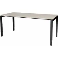 Schaffenburg Verstelbaar bureau CB - Slinger 180x80 robson - zw frame