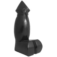 Domestic Partner Anaal Dildo Frontline Soldier 20 cm - zwart