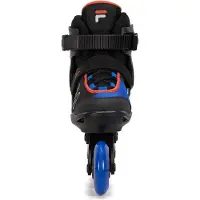 Fila Skate X 2.0 C Verstelbare Inline Skate (zwart / Blauw / Oranje) S (29-32) Zwart / Blauw / Oranje
