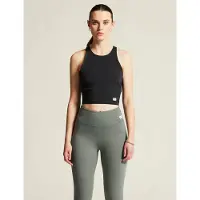 Craft COLLECTIVE CROPPED SINGLET W Dames Sportshirt - Zwart