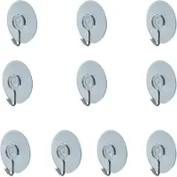 INF 12-pack muurhaken met zuignap - transparante zelfklevende zuignaphaken